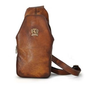 Pratesi Bruce Range San Quirico d'Orcia Sling Leather Backpack